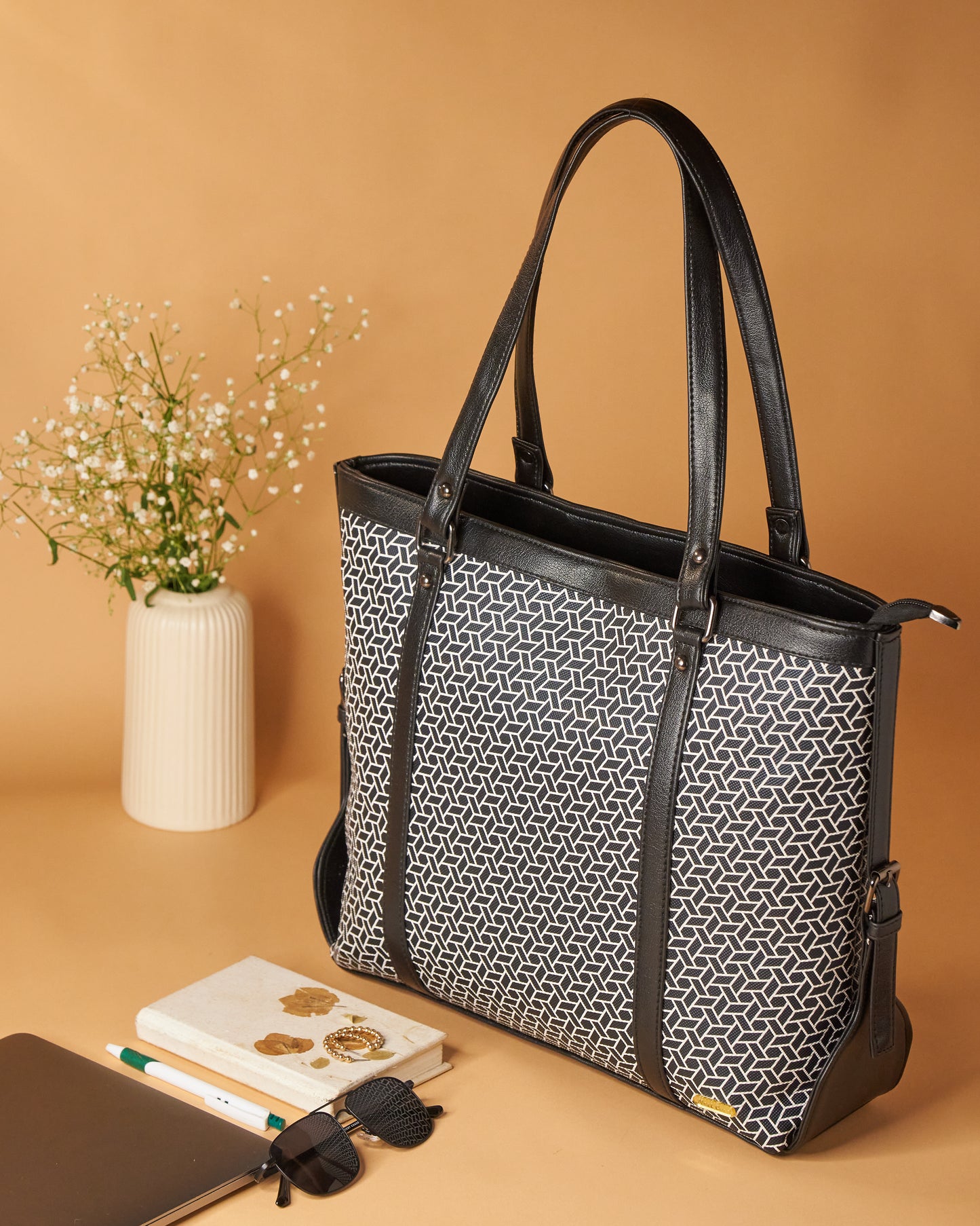 NestCord Luxe Tote Bag - Black