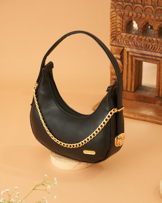 NestCord Luxe Crescent Bags - Black