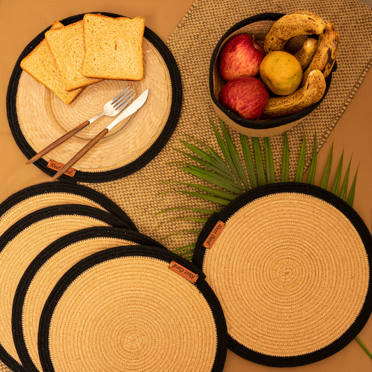 Handcrafted Braided Dining Mats