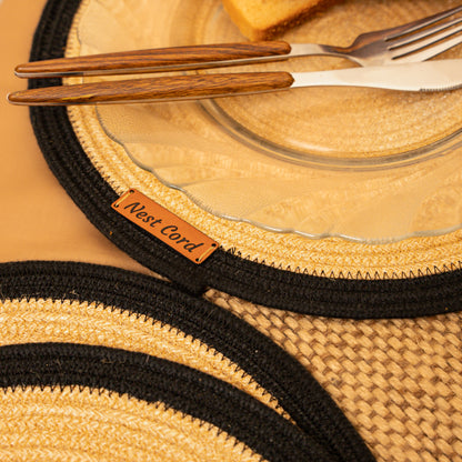 Handcrafted Braided Dining Mats