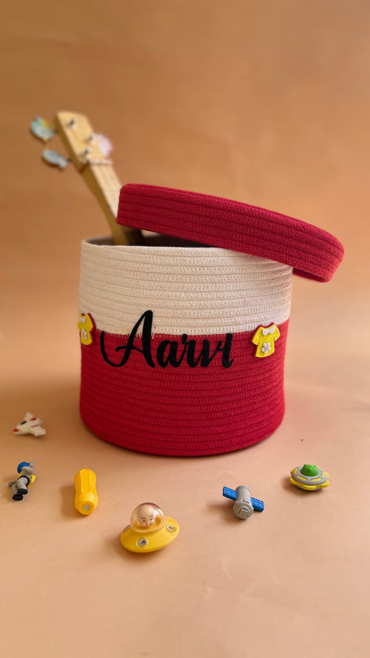 Nest Cord Signature Large-Red With Name