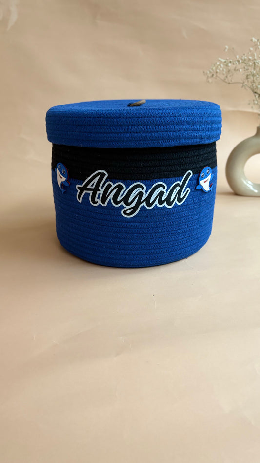 Nest Cord Signature Large-Blue With Name