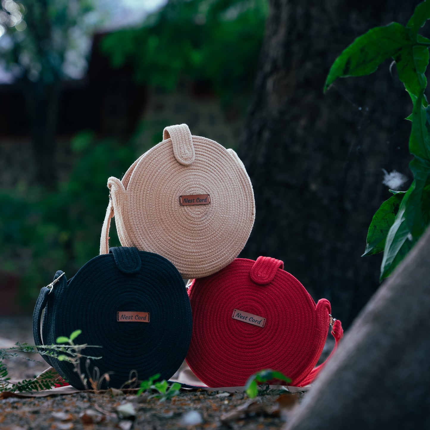 Round Sling Bag
