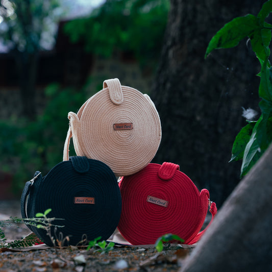 Round Sling Bag